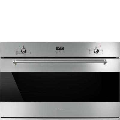 Horno Gas 90cm Smeg SF9300GVXK1 Acero Inoxidable Querétaro Cancún Cabos