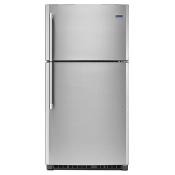 Refrigerador Top Freezer 32" (83 cm) Marca: Maytag Modelo: MT2170S Color: Acero Inoxidable