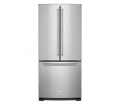 Refrigerador French Door Bottom Freezer 30" (76 cm) Marca: KitchenAid Modelo: 7MKRFF300ESS Color: Acero Inoxidable