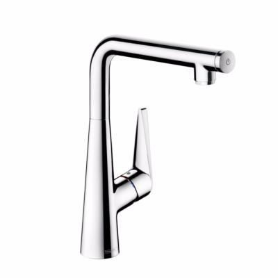 Llave Mezcladora Monomando de Cocina Hansgrohe Talis 72820000  Acabado Cromo