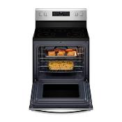 Estufa Eléctrica de Piso 30"  (76 cm) Marca: Whirlpool Modelo: WFE535S0LZ Color: Acero Inoxidable 