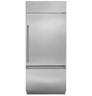 Refrigerador Bottom Freezer 36" (90 cm) Marca: Monogram Modelo: ZICS360NNRH Color: Acero Inoxidable ($17,129 USD).