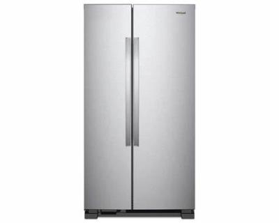 Refrigerador Side by  Side 35" (90cm) Marca: Whirlpool Modelo: WD5600S Color: Gris