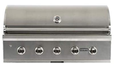 Asador 42" (107 cm) Marca: Coyote Modelo: C2C42NG Color: Acero Inoxidable ($4,603 USD)