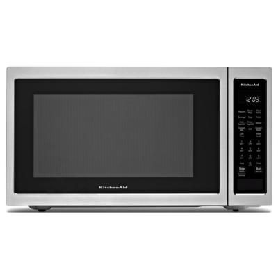 Microondas Countertop 21" (54 cm) Marca: KitchenAid Modelo: KMCC5015GSS Color: Acero Inoxidable