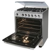 Estufa Gas Piso 30" (76 cm) Marca: Teka Modelo: EASY FSGG 8665 S RX Color: Acero Inoxidable