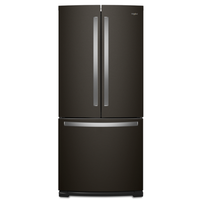 Refrigerador French Door 30" (76 cm) Marca: Whirlpool Modelo: MWRF140SWHV Color: Negro Inoxidable