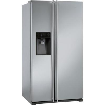 Refrigerador Duplex Side By Side 36" (90 cm) Marca: Smeg Modelo: SBS661X7 Color: Acero Inoxidable