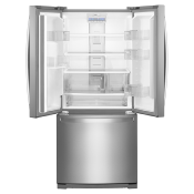 Refrigerador French Door 30" (76 cm) Marca: Whirlpool Modelo: MWRF140SWHM Color: Acero Inoxidable