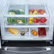 Refrigerador French Door 36" (93 cm) Marca: Mabe Modelo: PFF27JYRFFS Color: Acero Inoxidable