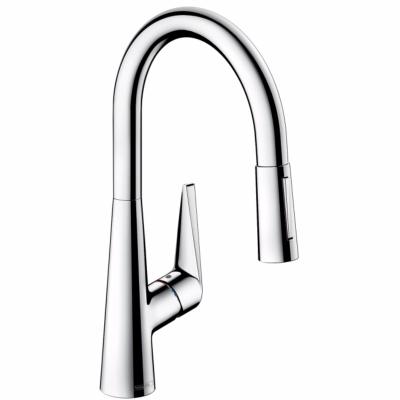 Llave Mezcladora Monomando de Cocina Hansgrohe Talis 72813000 con Extraible Acabado Cromo