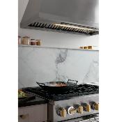 Campana Hood Pared Profesional 48" (120 cm) Marca: Monogram Modelo: ZVW1480SPSS Color: Acero Inoxidable ($5,289 USD).