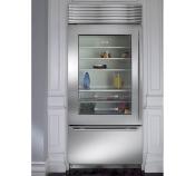 Refrigerador Bottom Mount con Puerta de Vidrio 30" (76 cm) Marca: Subzero  Modelo: BI-30UG/S Color: Acero Inoxidable ($15,872.28 USD).