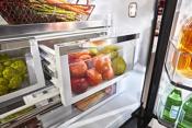 Refrigerador French Door Bottom Freezer 30" (76 cm) Marca: KitchenAid Modelo: 7MKRFF300ESS Color: Acero Inoxidable