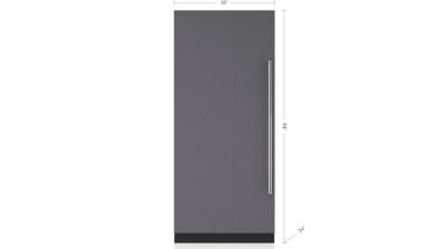 Refrigerador Panelable (All Refrigerator) 36" (90 cm) Marca: Subzero Modelo: CL3650RID/O/LH Color: Panelable ($ PEDIDO ESPECIAL USD)