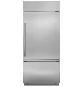 Refrigerador Bottom Freezer 36" (90 cm) Marca: Monogram Modelo: ZICS360NNRH Color: Acero Inoxidable ($17,129 USD).