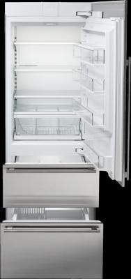 Refrigerador Combinado Bottom Mount Alto 36" (90 cm) Marca: Subzero Modelo: IT-36CI Color: Acero Inoxidable ($13,677.56 USD).