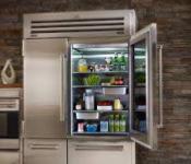 Refrigerador / Congelador Pro con Puerta de Cristal 48" (120 cm) Marca: Subzero Modelo: PRO4850G Color: Acero Inoxidable ($PEDIDO ESPECIAL USD)