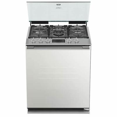 Estufa Gas de Piso 30" (76 cm) Marca: Whirlpool Modelo: WFR9000S Color: Acero Inoxidable 