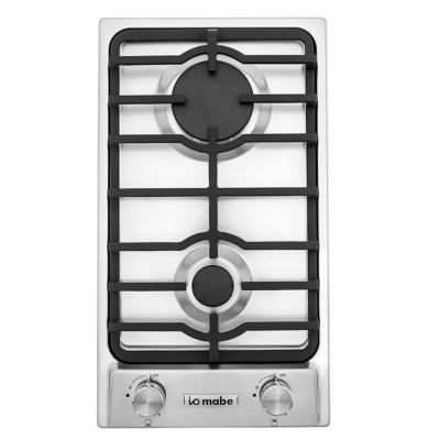 Parrilla Modular a Gas 2 Quemadores 12" (30 cm) Marca: IO Mabe Modelo: IO311DGI0 Color: Acero Inoxidable