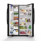 Refrigerador Duplex Side By Side 36" (90 cm) Marca: GE Profile Modelo: PNM22MDTHDS Color: Negro Inoxidable Dark