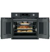 Horno Eléctrico French Door 30" (76 cm) Marca: Cafe Modelo: CTS90FP3ND1 Color: Negro ($5,799 USD)