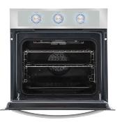 Horno Eléctrico Empotrable 24" (60 cm) Marca: IO Mabe Modelo: IO6056HEWI0 Color: Acero Inoxidable