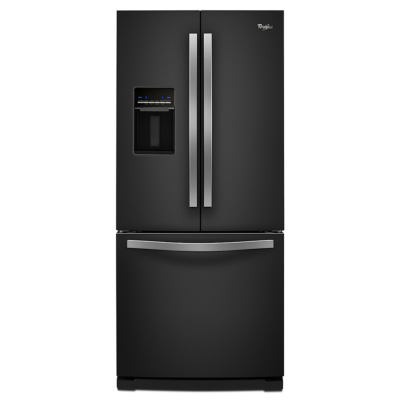 Refrigerador French Door 30" (76 cm) Marca: Whirlpool Modelo: MWRF220SEHV Color: Negro Inoxidable