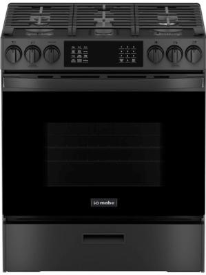 Estufa Gas de Piso 30" (76 cm) Marca: IO Mabe Modelo: IO930TS0 Color: Black Stainless Steel 