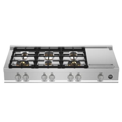 Parrilla Gas 48" (120 cm) Marca: Bertazzoni Modelo: MAST486GRTBXT Color: Acero Inoxidable ($4,647 USD)