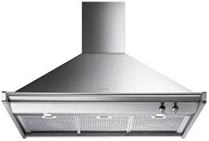 Campana Hood Pared 36" (90 cm) Marca: Smeg Modelo: KD90XU Color: Acero Inoxidable