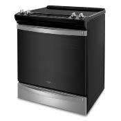 Estufa Eléctrica de Piso 30"  (76 cm) Marca: Whirlpool Modelo: WEE745H0LZ Color: Acero Inoxidable 