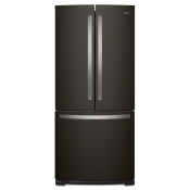 Refrigerador French Door 30" (76 cm) Marca: Whirlpool Modelo: MWRF140SWHV Color: Negro Inoxidable